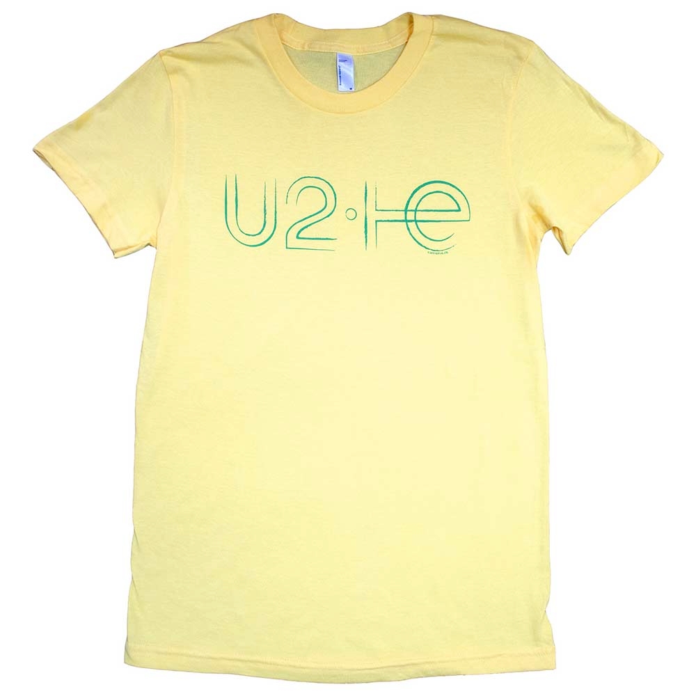 U2 - Brazil Logo Babydoll Dames Tshirt - Geel